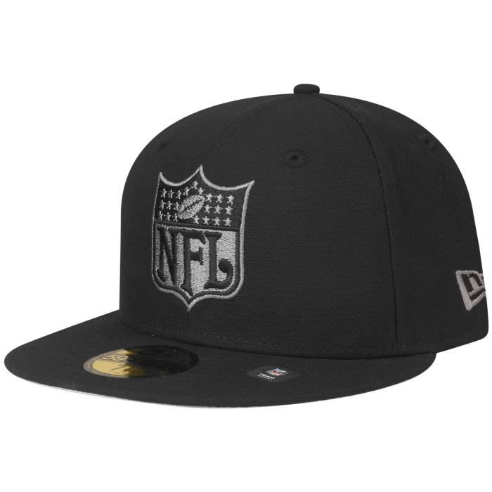 New Era 59Fifty Fitted Cap - NFL TEAMS black / graphite Nfl shield ...