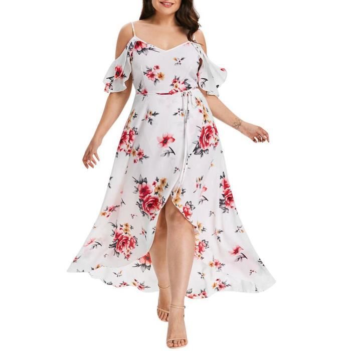 Robe epaule dénudée grande taille online
