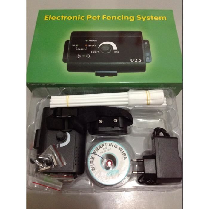 Comparer les prix de CLOTURE ANTI FUGUE POUR CHIEN ELECTRIQUE