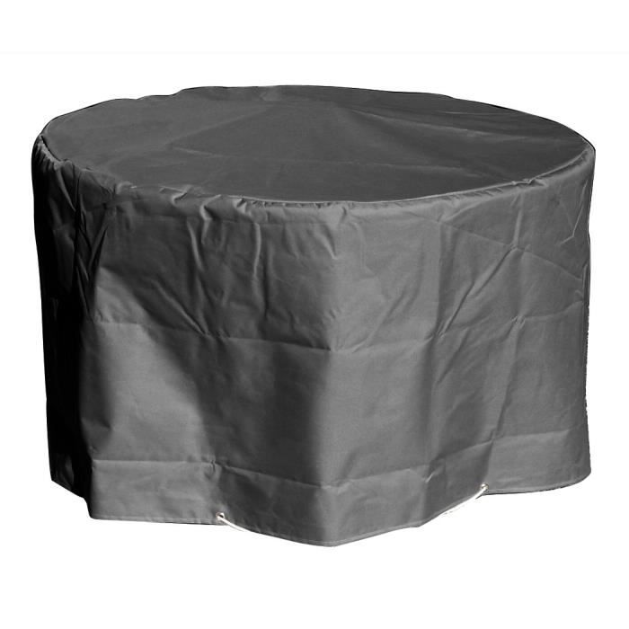 Green Club Housse De Protection Pour Table Ronde O160x65 Cm