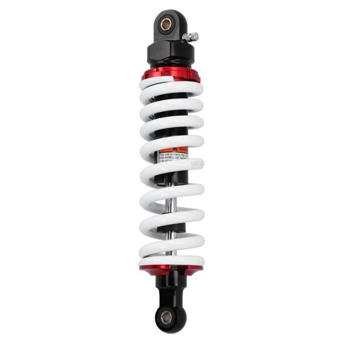 Kit Rehausseurs Amortisseurs Arrière Moto Qiilu - Lot De 2, Hauteur +5cm, Alliage Aluminium, Universel