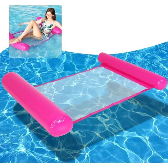 Hamac Flotteur De Piscine Gonflable – Lit D'eau, Pour Adultes Et Enfants, Neuf