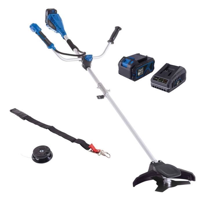 Débroussailleuse sans fil SCHEPPACH BC BCH33020 X SET Coupe 33 cm Batterie 20V 4Ah IXES + chargeur 2.