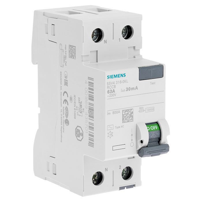 SIEMENS Interrupteur différentiel 30 mA Type AC - vue 2