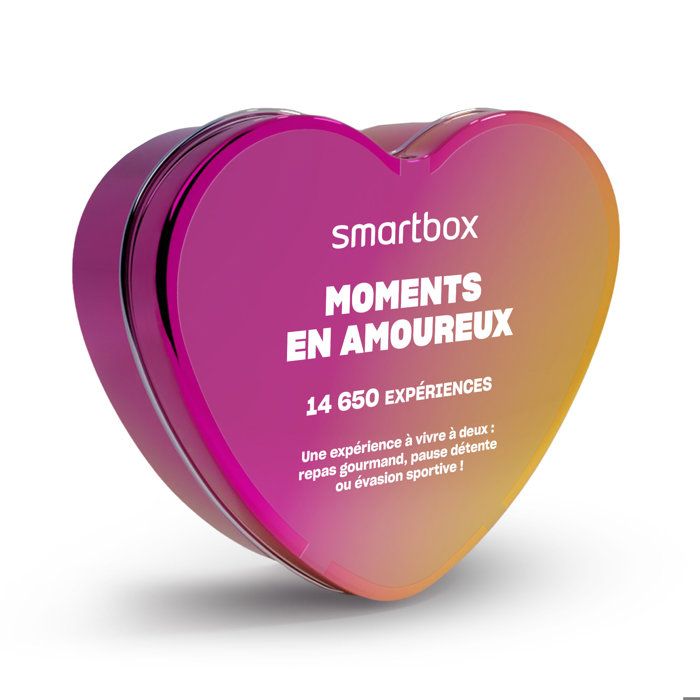 SMARTBOX Moments en amoureux Coffret Cadeau 1 activité pour 2