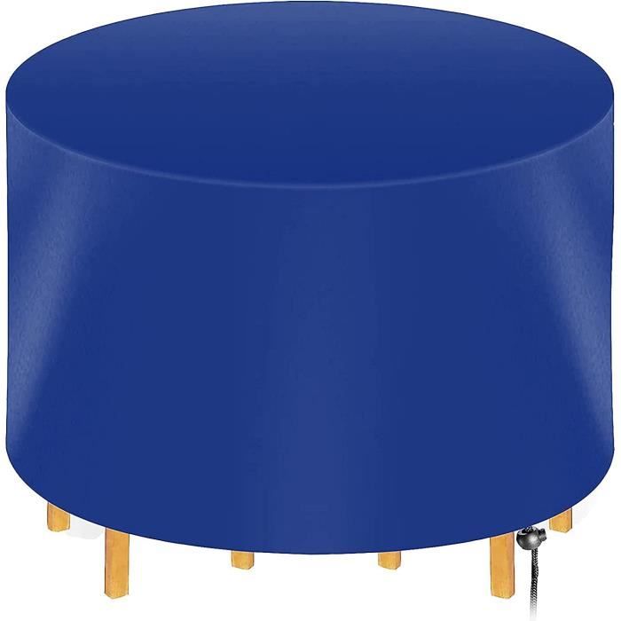 PROUH Housse Salon De Jardin Ronde, Housse De Table ExtéRieur, Housse