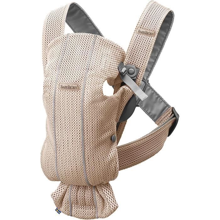 BabyBj rn Porte b b Mini Mesh 3D Rose nacr 62 Cdiscount