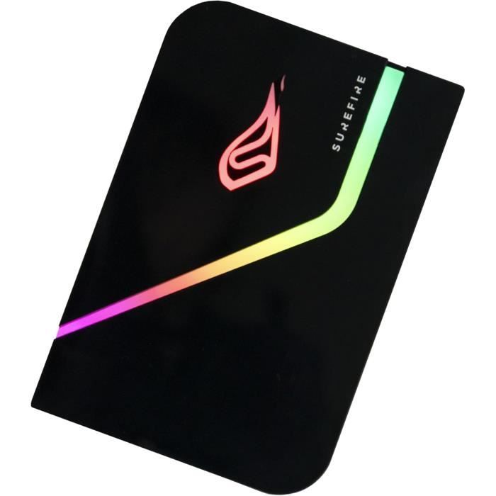 Disque Dur Externe SSD – SUREFIRE – Pyrodrive – 2 To – USB 3.2 Gen 1 – Compatible PS5/Xbox