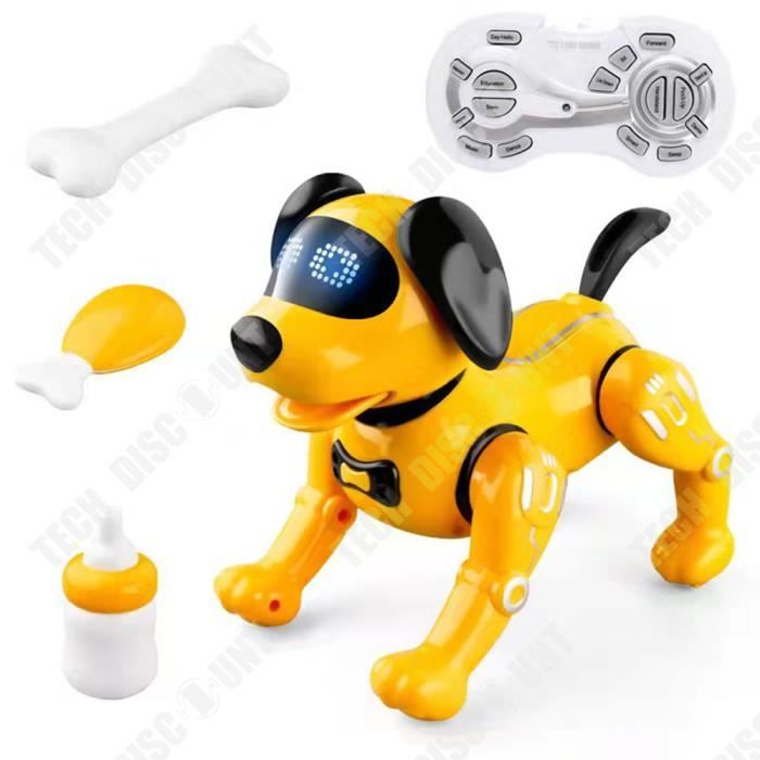 TD® Version anglaise du chien robot télécommandé chantant et dansant jouet  pour enfants électronique pour animaux de compagnie - Cdiscount Jeux -  Jouets