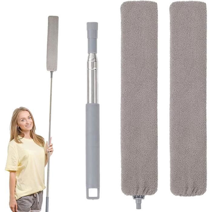 Brosse à Poussière Télescopique IGADPole 5-24 Pieds - Microfibre, Métal, Neuf