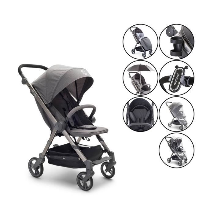 Poussette Canne PIKO grise ULTRA COMPACTE Poids 4.9Kgs + Cabine - Cdiscount  Puériculture & Eveil bébé