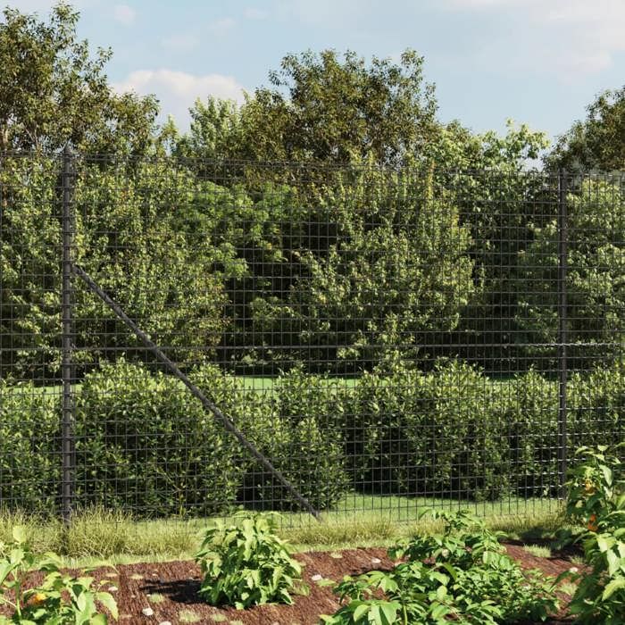 vidaXL Clôture Treillis Métallique 2x25
