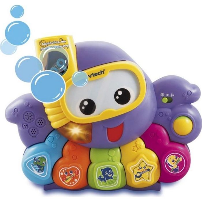 Jiosdo Jouets à bulles de bain pour bébé, machine à bulles de crabe  automatique avec 12 musiques, jouets de bain pour tout-petits, jouets de  bain pour bébé (bleu) : : Jeux et