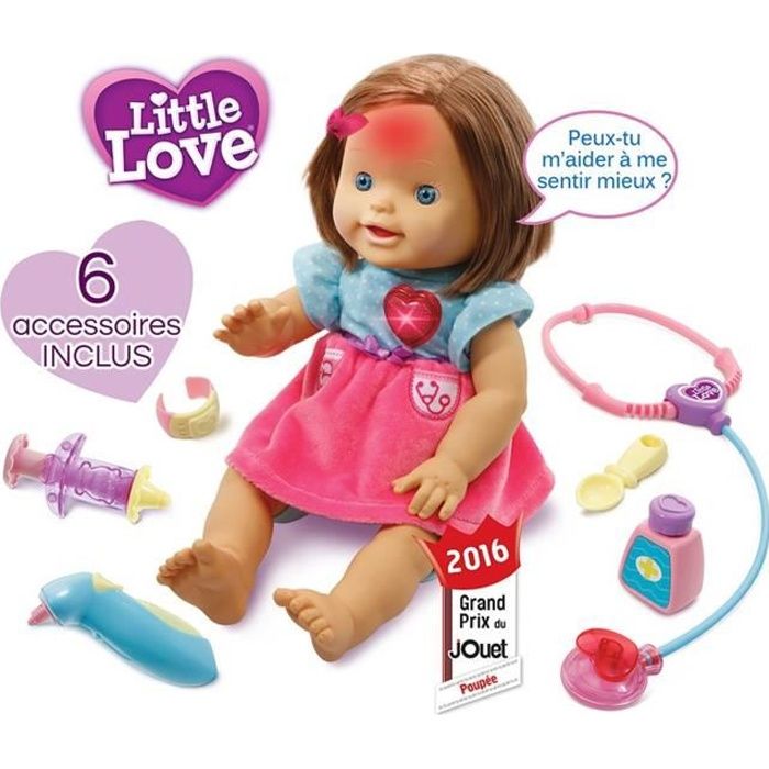 VTECH - Little Love - Ma Poupée à Soigner - Poupée Interactive - Cdiscount  Jeux - Jouets