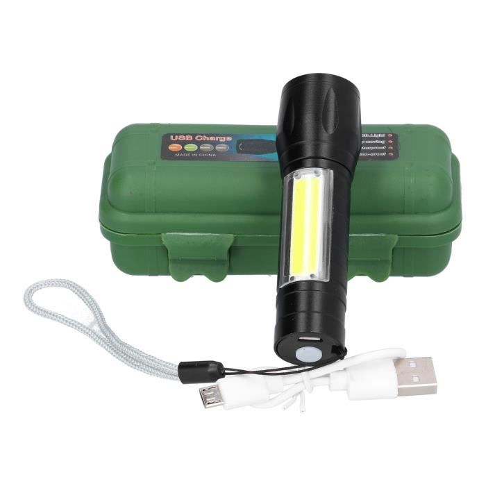 Lampe de poche zoomable rechargeable main image 1