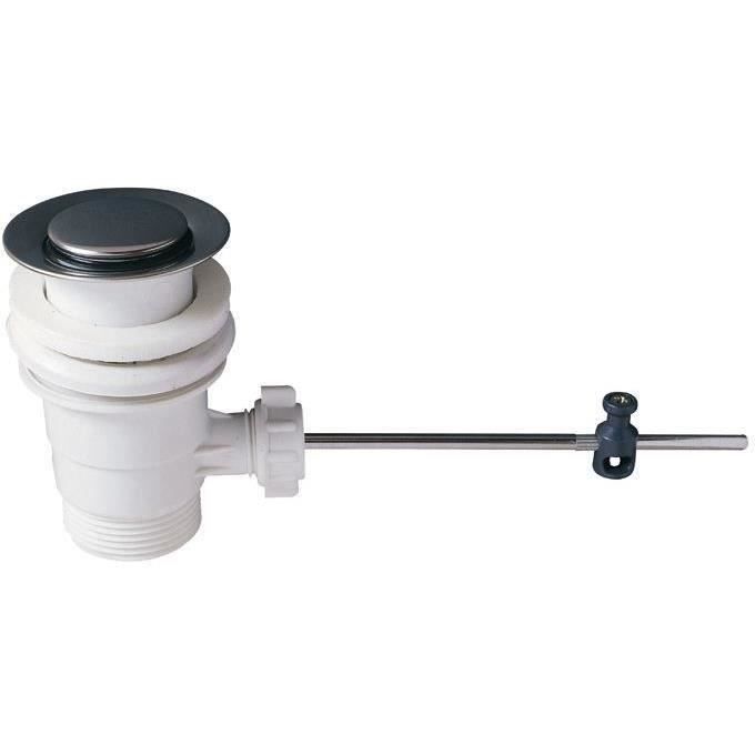 Bonde de lavabo sans tirette