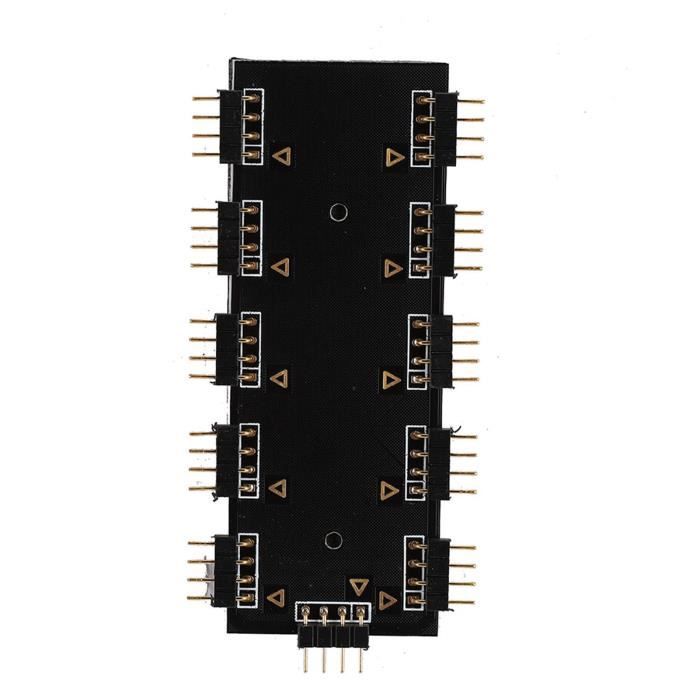 Câble Extension/Splitter Ventilateur PC 4 Broches - 26.5 Cm, Pour Carte Mère, Boîtier Serré - 5