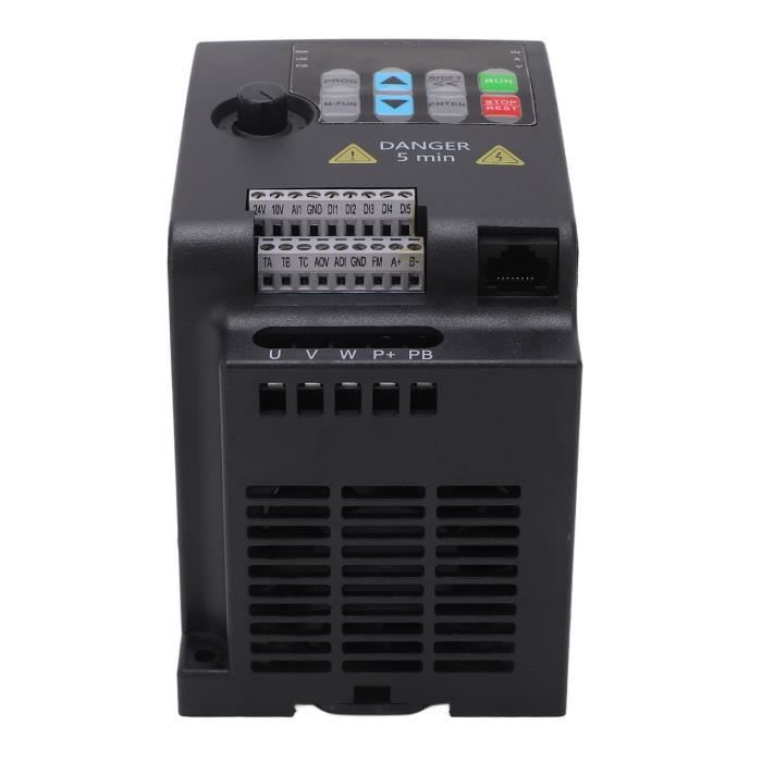 Variateur De Fréquence (VFD) 2.2KW 220V Triphasé - Inverseur Moteur SPWM - Neuf