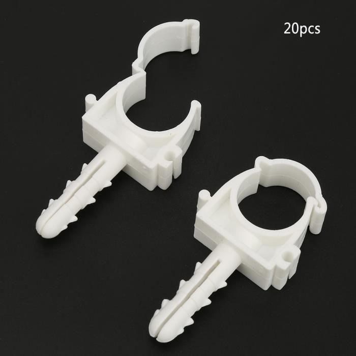 Support De Rechange Pour Table Mange-debout Pliable - En Plastique Blanc (support De Serrage Ouvert)