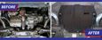 J&J Automotive | Protection Sous Moteur Acier Pour Audi A3 8P 2003-2012-1