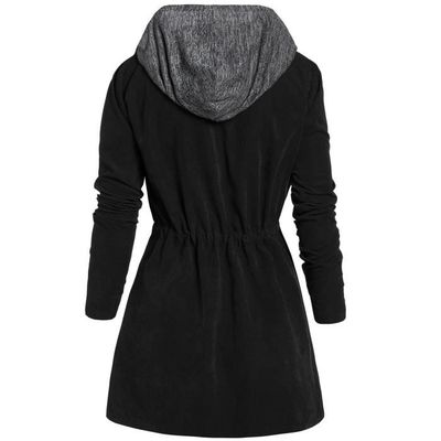 Veste Femme Mi-longue Streetwear - Polyester Doux, Coupe élégante, Tailles XS à 4XL - Pour Bureau, Sorties, Voyages - 11
