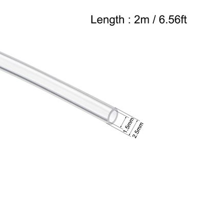 Sourcing Map Tuyau En Silicone Pour Pompe à Air Et Eau Transparent 26