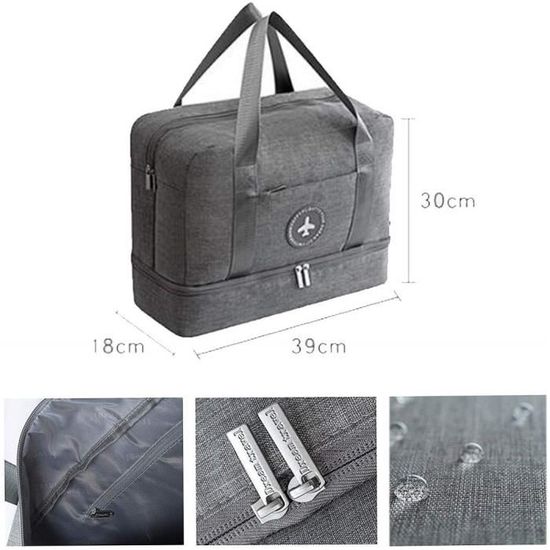 Sac de Voyage Sac de Sport Imperméable Pliable Grand Sac de Sport 55L , grand sa Sac de Voyage Sac de Sport Imperméable Pliable Grand Sac de Sport 55L , grand sa