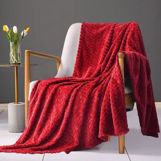 Couverture Polaire Imprimée Coq - 140x180 Cm, Douce Et Chaude - 11