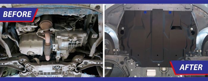 Couverture Moteur HDPE Pour Audi S3 II 8P 2003-2013 - Insonorisation Capot Rezaw-Plast