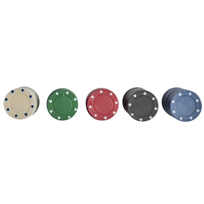 Jeux classiques Mister Gadget - Set de jeu de poker 200 jetons