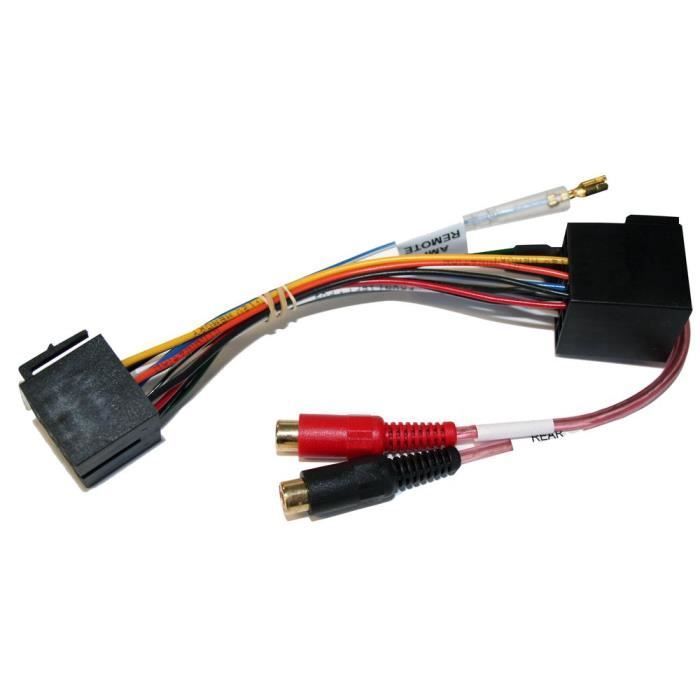 E44-Connecteur adapt iso/universel pour autoradio à 4,50 € (Câbles pour  autoradio)