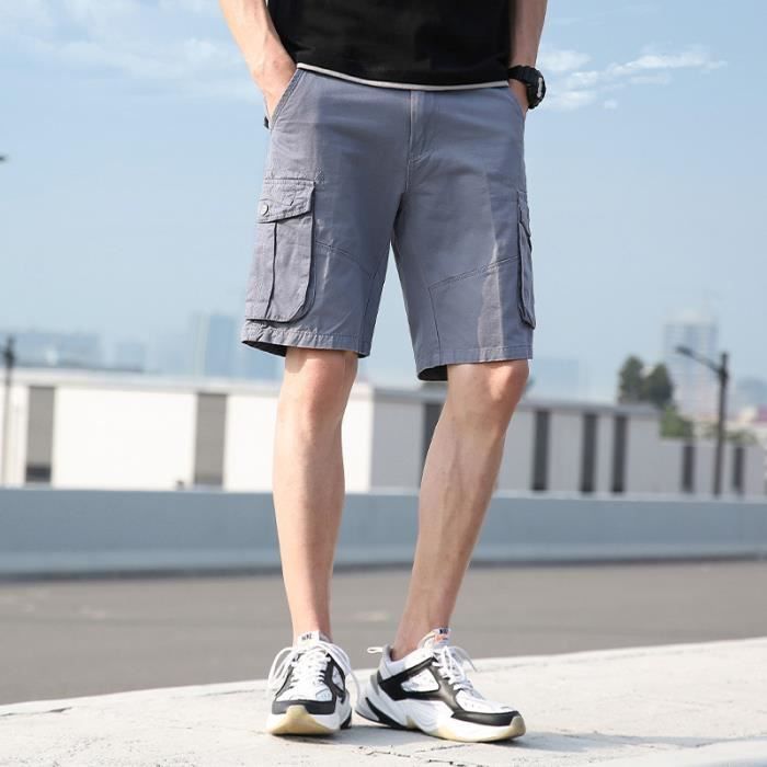 Bermuda sales homme multipoches