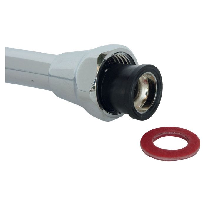 Lot De 5 Porte-boulons Coulissants Chromé Laiton – Col De Cygne 15,2 Cm (150 Mm) Onestopdiy