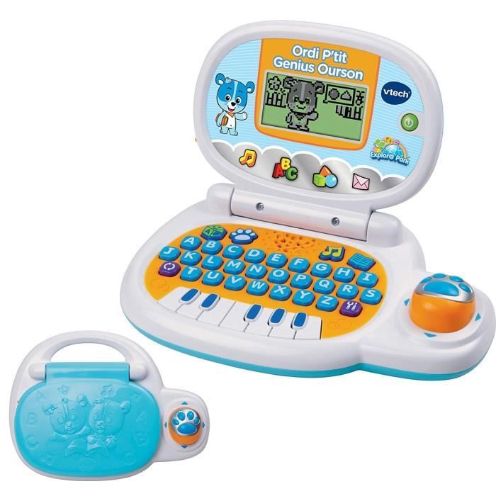 VTech - Ordi Genius Kid Rose, Ordinateur Enfant avec Écran Rétroéclair - WWW VTech - Ordi Genius Kid Rose, Ordinateur Enfant avec Écran Rétroéclair - WWW