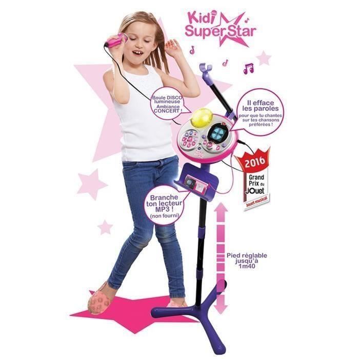 VTech Microphone pour Enfants karaoké Chante ave…