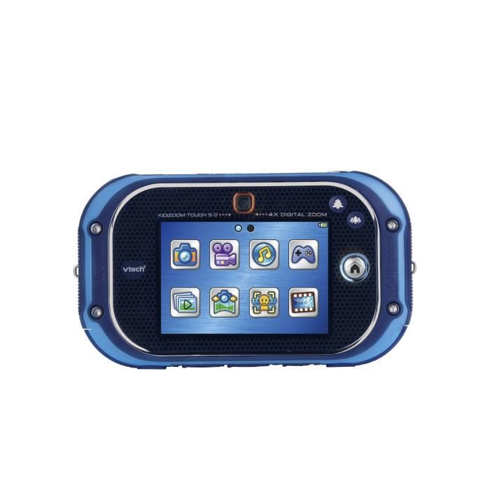 Appareil photo KidiZoom Snap Touch Bleu - VTECH - 6-13 ans