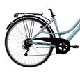 Vélo VTC 28'' Femme - 6 Vitesses - Dérailleur SHIMANO TY21+ Potence réglable & Equipement complet City -2