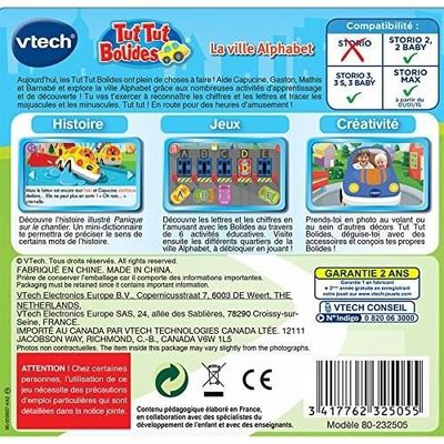 VTech Pistas – Piste Alphabet Éducative Découvre Les Lettres Avec Blue – Jouet Interactif Dès 3 Ans (80-613922)
