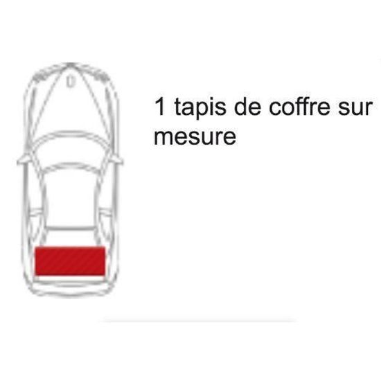 Tapis pour Renault CLIO 3 Estate - 2 Avants + 1 arriere + 1 coffre (du  01.08 au 09.12) Tapis ETILE GRIS sur mesure - Cdiscount Auto