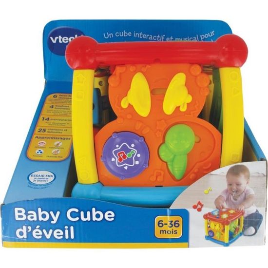 Vtech Baby Baby Cube D Eveil Cdiscount Jeux Jouets