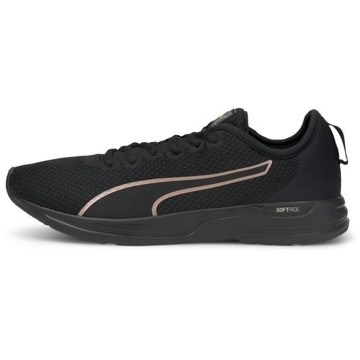 Puma noir et doré femme clearance