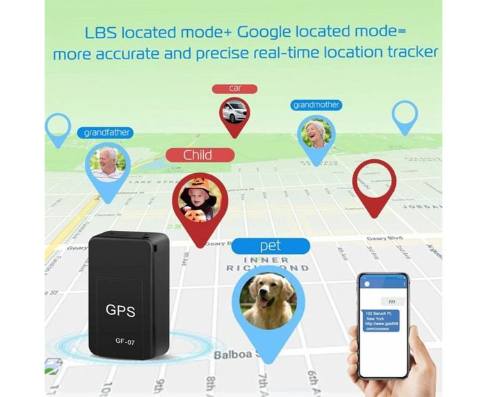 Mini Traceur GPS F10X Pour Voiture - Caché, étui Magnétique, Suivi En Temps Réel (neuf)