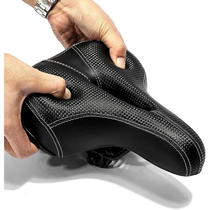 Couvre-selle VTT/VTC avec gel ergonomique et absorbeur de chocs