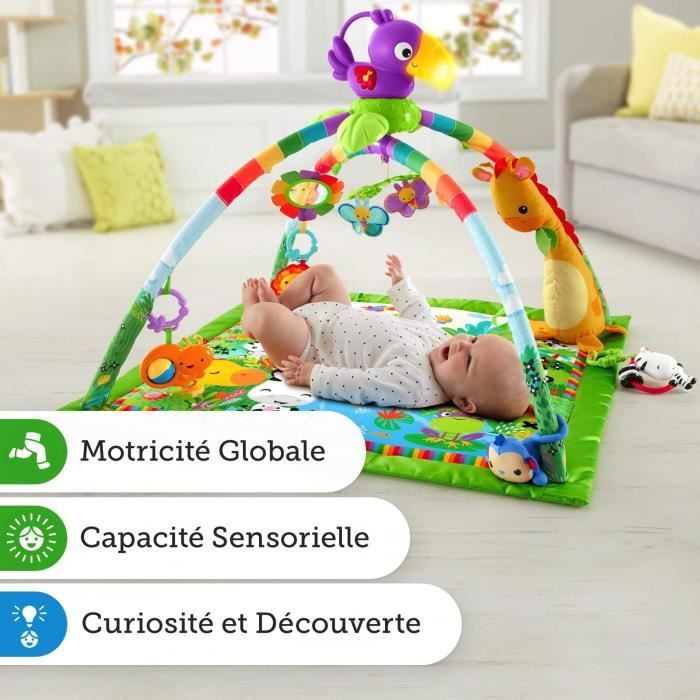 Fisher price play mat sale jungle