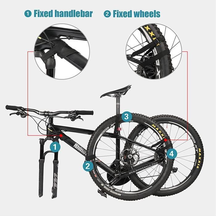 IPSXP Housse Protection Vélo, Exterieur Couverture Vélo avec Trous pour  Antivols, pour jusqu'à 29 Pouces VTT Bicyclette Moto Vélo de - Cdiscount  Bricolage