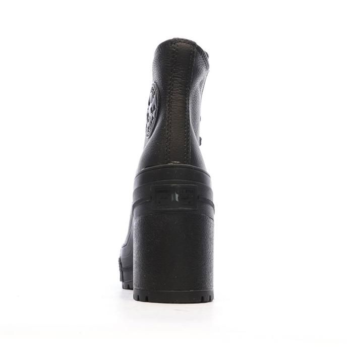 Bottes pour Femme Converse Chuck 70 De Luxe Heel Lth Noir Cuir Lacets