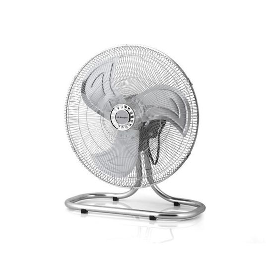 3 vitesses de ventilation Orbegozo 16935 Ventilateur industriel t/ête oscillante multiorientable 45 cm de diam/ètre 130 W de puissance syst/ème anti-basculement t/él/écommande non applicable