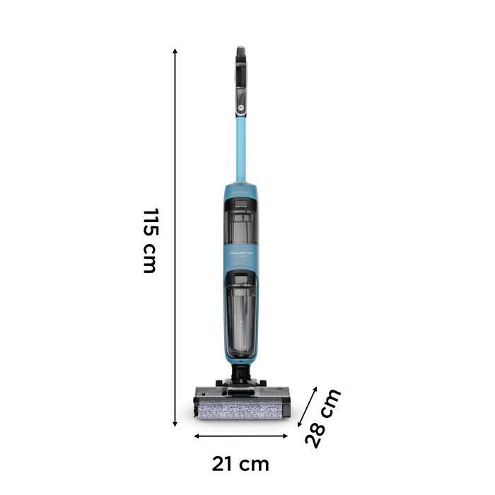 Aspirateur Laveur Sans Fil Lism Proscenic 850T - Autonomie 120 Min - Brosse Rotative