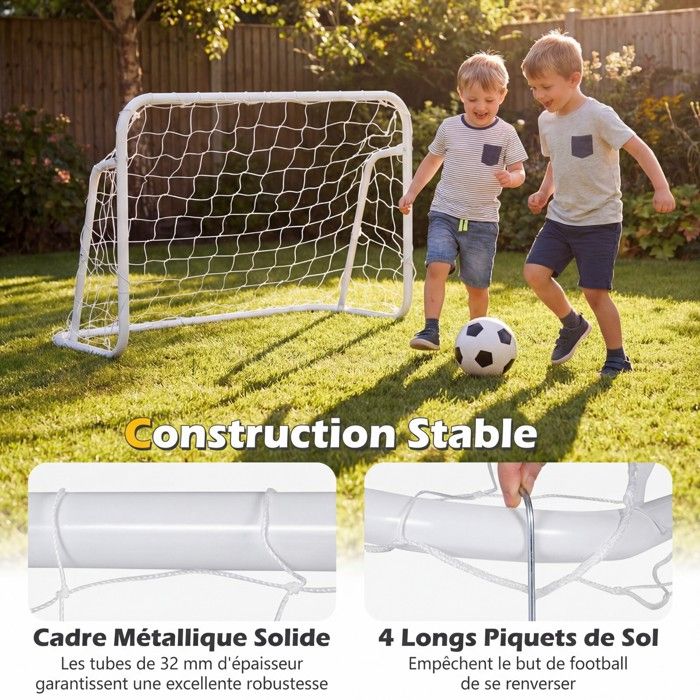 But De Foot Enfant Exterieur But De Foot Enfant Pliables Entraînement de Football de Jardin pour Enfants à l'intérieur et à l'extérieur, Filet de But De Foot Enfant Exterieur But De Foot Enfant Pliables Entraînement de Football de Jardin pour Enfants à l'intérieur et à l'extérieur, Filet de