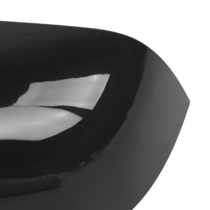 Garosa Coque de rétroviseur Couvercle de Rétroviseur Gauche et Droite Noir  Brillant Adapté pour Tesla Model 3 17‑20 - Cdiscount Auto